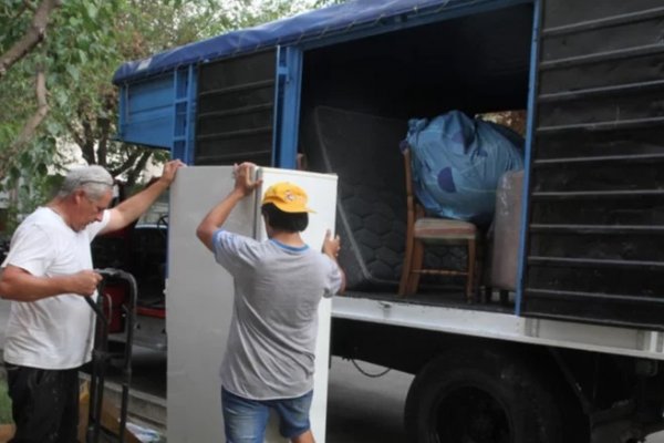 La localidad de Mercedes ofrece un servicio de mudanza para estudiantes