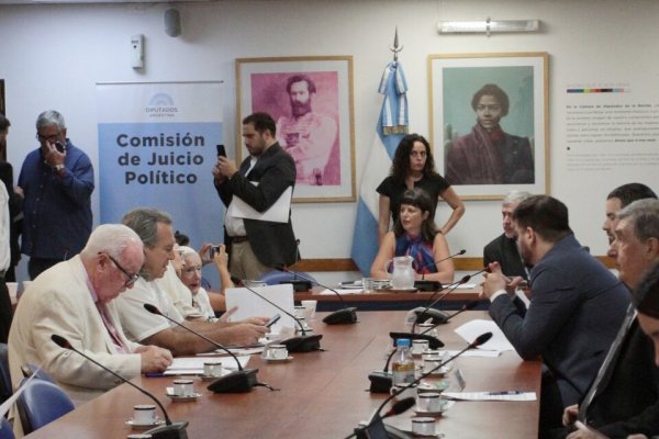 Segunda reunión de la comisión de Juicio Político a la Corte Suprema