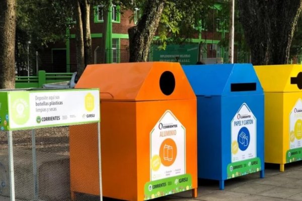 Según la Dirección de Estadísticas y Censos la mitad de los correntinos recicla sus residuos