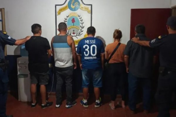 Cinco extranjeros presos, por robos en el interior correntino