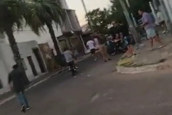 Violencia extrema en Goya: peleas, alcohol y gas pimienta policial