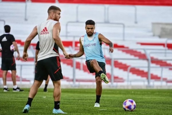 Paulo Díaz y Nicolás de la Cruz se preparan para volver en River