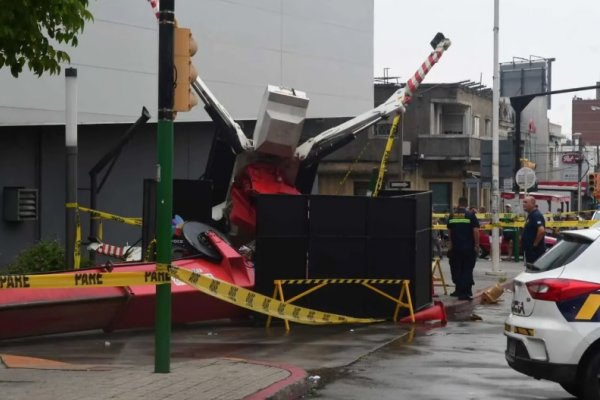 Uruguay: una mujer murió aplastada por una grúa