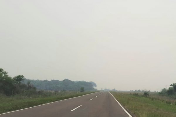 Corrientes: seguirá el humo en la capital e interior provincial por efecto de los incendios