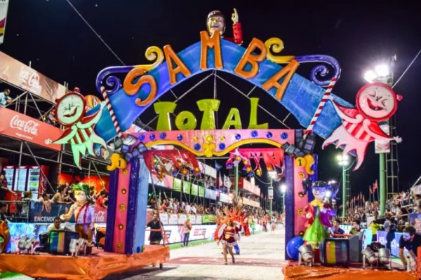 Samba Total ganó como mejor agrupación musical de los carnavales correntinos