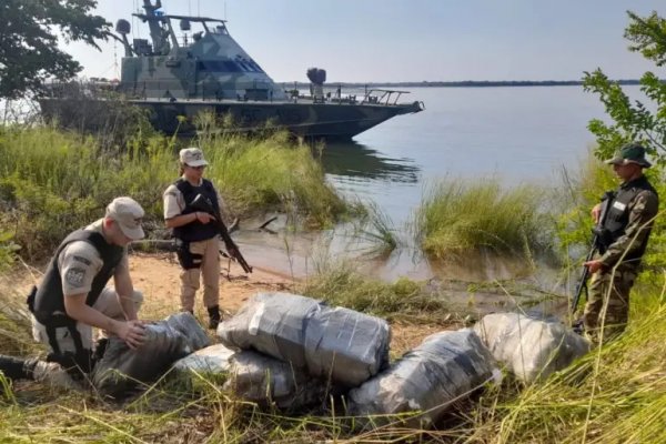 Corrientes: Incautaron más de 200 kilos de marihuana valuados en $170 millones