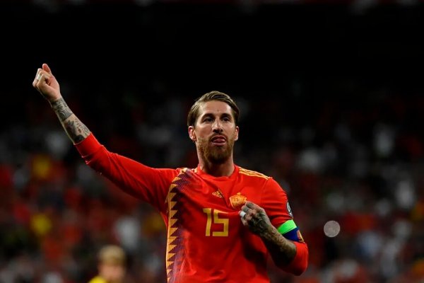 Sergio Ramos le dijo adiós a la Selección Española