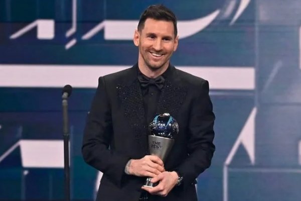Lionel Messi ganó The Best por segunda vez en su carrera