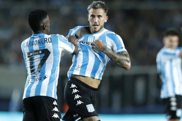 Racing le ganó a Lanús y lo dejó sin invicto en la Liga Profesional