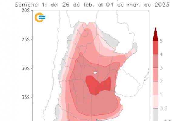 Corrientes: se produce la novena ola de calor para el último tramo del verano