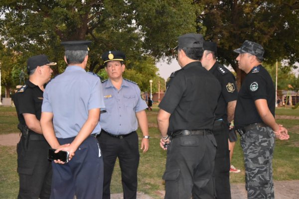 El Jefe de la Policía impartió directivas durante los operativos de Seguridad Integral