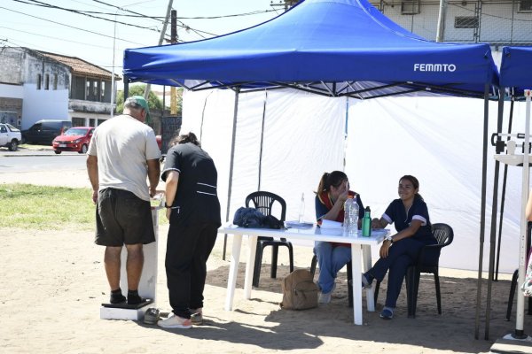 En el barrio San Marcos se reanudó el operativo que brinda servicios gratuitos a los vecinos