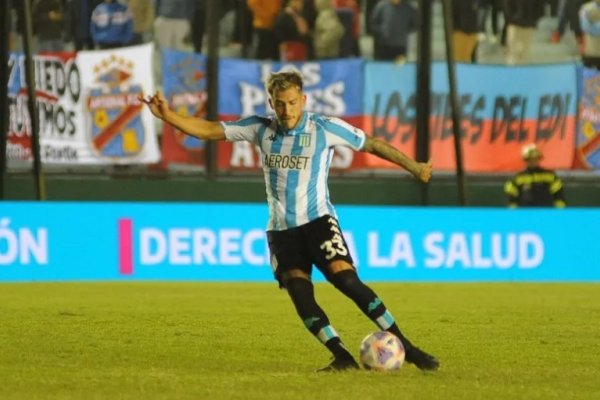 Piovi se lesionó y será baja en Racing ante Unión