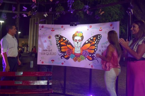 Irigoyen inauguró el Paseo de la Mujer