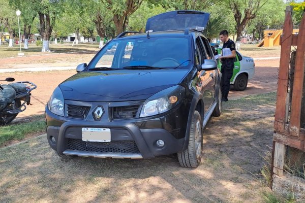 La Policía interceptó un vehículo que registraba pedido de secuestro por parte de autoridades de la Provincia de Buenos Aires