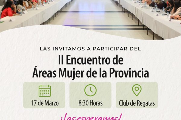 II Encuentro Provincial de las Áreas Mujer