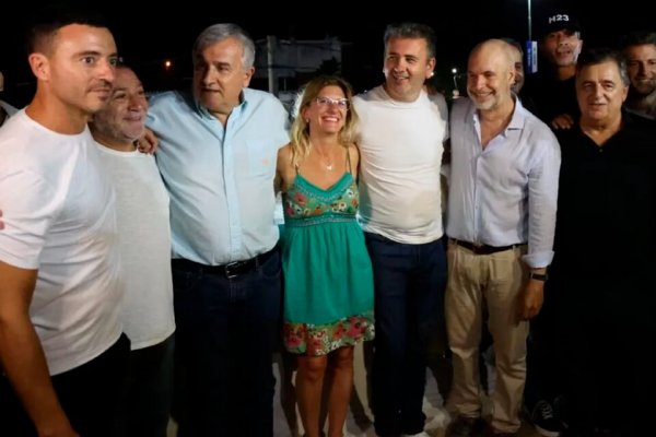 La Falda: ganó el candidato radical y Larreta y Morales se subieron a la foto