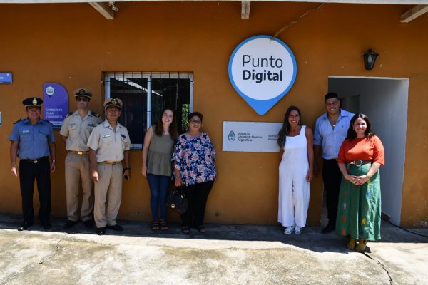 Corrientes: inauguraron un nuevo Punto Digital en Isla Apipé