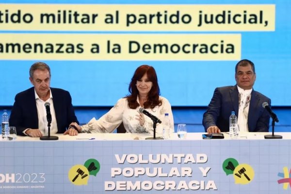 Cristina Kirchner: “No me importa si me van a meter presa, sino que volvamos a reconstruir un estado democrático”