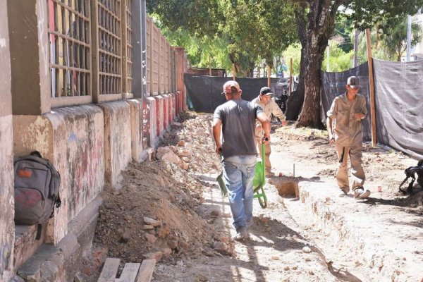 Corredor Costanera: Se realizan obras en la Plazoleta Stella Maris