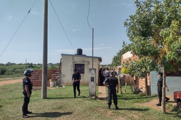 Allanamientos, secuestro de armas y un detenido