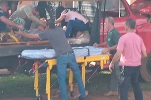 Siniestro vial: 14 cosecheros heridos y hospitalizados