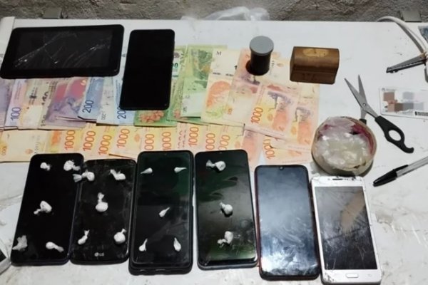 Desbarataron un kiosco de droga en un barrio correntino