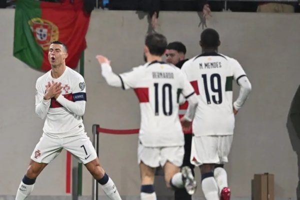 Con dos goles de Cristiano Ronaldo, Portugal aplastó a Luxemburgo