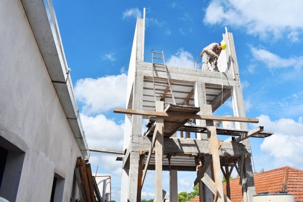 La construcción de la nueva Emergencia del hospital Vidal avanza sin interrupciones