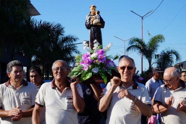 Ramada Paso peregrinó hacia la Basílica de Itatí