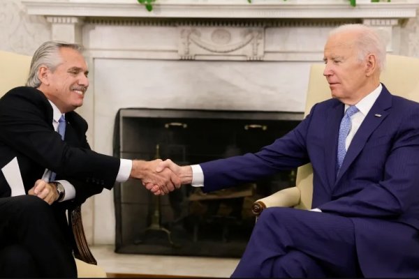 Alberto Fernández se reunió con Joe Biden en Washington