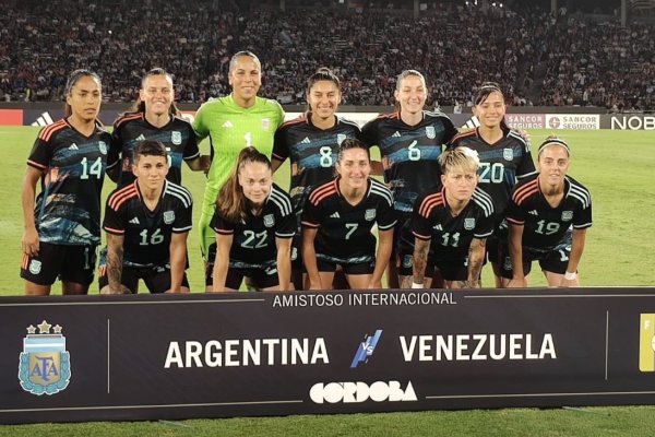 La Selección argentina femenina perdió con Venezuela pero alcanzó un récord de público