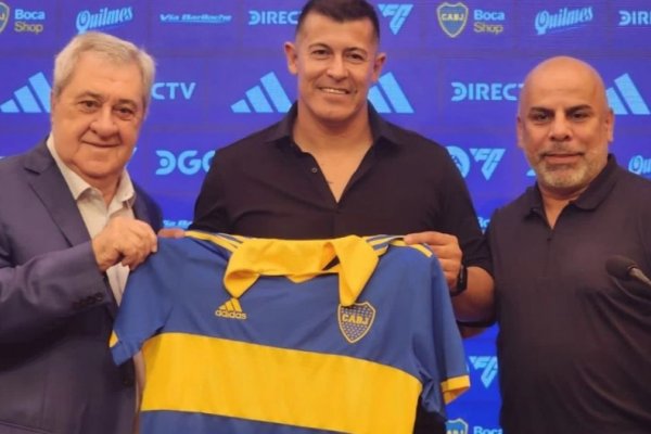 Boca presentó a Jorge Almirón como nuevo DT: 