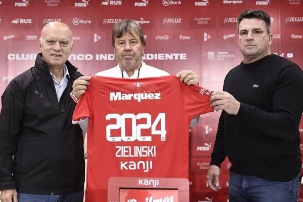 Zielinski, antes de asumir en Independiente: 