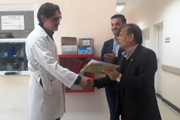 Cardozo puso en funciones a la conducción del hospital de Alvear