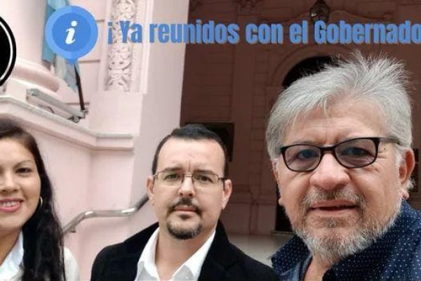 Docentes autoconvocados tras reunirse con Valdés: Fue una reunión difícil y nos vamos con gusto a nada