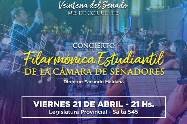 Concierto abierto de la Filarmónica Estudiantil