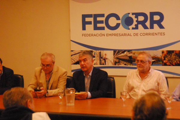 FECORR recibió la visita del ministro de Producción Claudio Anselmo