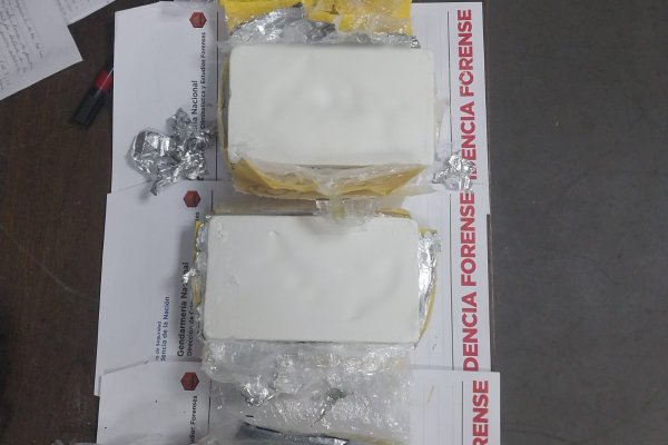 Detienen a cuatro personas que despacharon 4 kilos de cocaína dentro de encomiendas