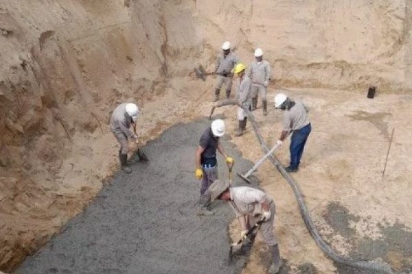 Iniciaron las obras en el Parque Industrial de Ituzaingó para instalar un nuevo radar meteorológico