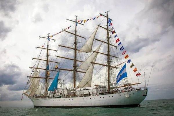 La Fragata Libertad llegará a Mar del Plata para realizar una parada técnica