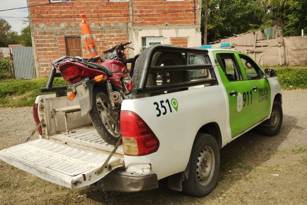 La Policía demoró a un joven y recuperó una moto recientemente robada