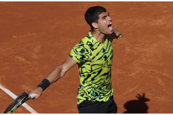 Carlos Alcaraz gritó campeón del ATP 500 de Barcelona