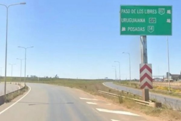Nación planifica transformación de la autovía de la ruta 14 entre Paso de los Libres y Misiones