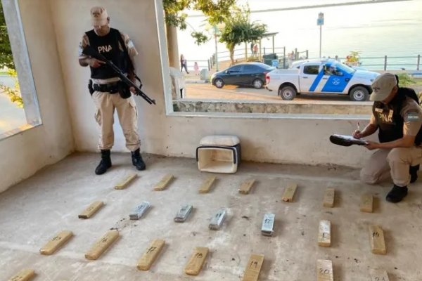 Prefectura secuestró más de 17 kilos de marihuana