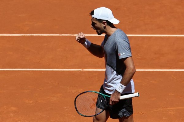 Gran golpe de Cachín en Madrid: venció a Tiafoe y se metió en los octavos de final