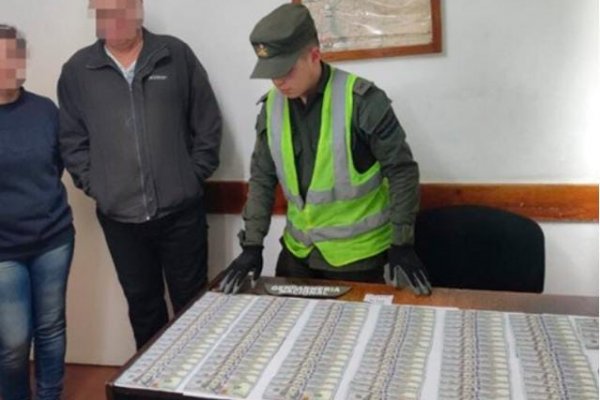 Incautaron u$s 11.300 a camionero que transitaba desde Corrientes a Villaguay