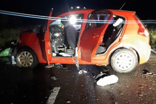 Corrientes: choque frontal deja tres muertos en la Ruta 118