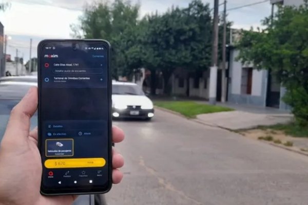 InDrive llegó a Corrientes y ya son cuatro las apps de traslados activas en la ciudad
