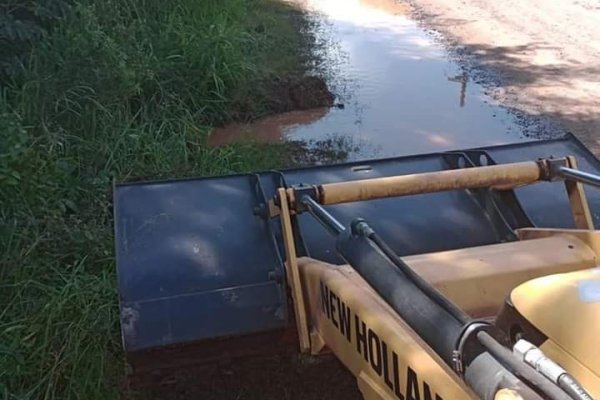 Infraestructura en Corrientes: quejas por ripio en mal estado en una ruta tras las lluvias